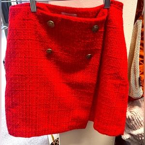 Loft tweed skirt